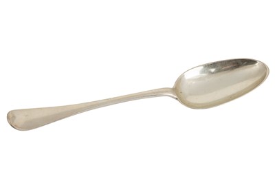 Lot 31 - GEORGIAN SCOTTISH PROVINCIAL SILVER TABLE SPOON