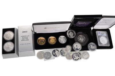 Lot 47 - COLLECTION OF SILVER COINS