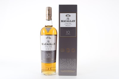 Lot 19 - MACALLAN 10 YEAR OLD FINE OAK