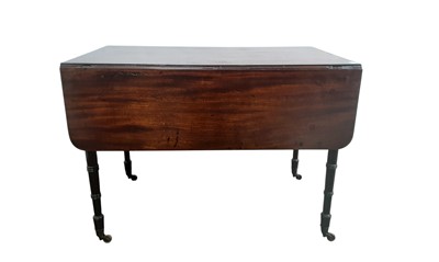 Lot 338 - MAHOGANY PEMBROKE TABLE
