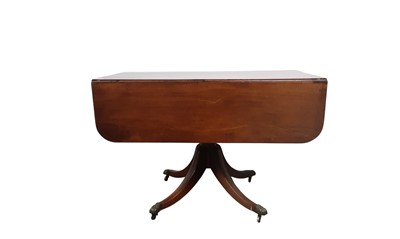 Lot 339 - MAHOGANY DROP LEAF TABLE
