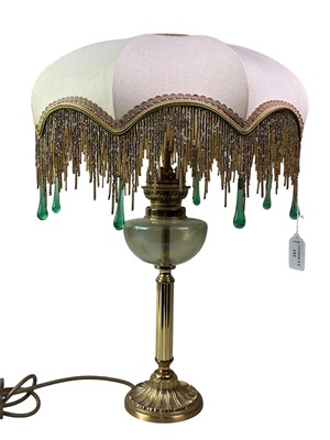 Lot 102 - REPRODUCTION TABLE LAMP