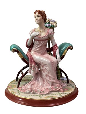 Lot 110 - TWO FRANKLIN MINT FIGURES