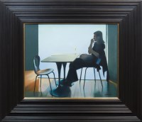 Lot 104 - * ALASTAIR W THOMSON, LONELY oil on board,...