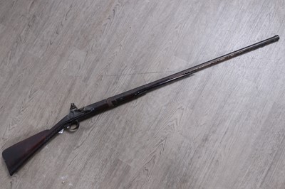 Lot 1188 - FLINTLOCK RIFLE