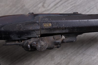 Lot 1188 - FLINTLOCK RIFLE