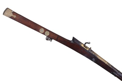 Lot 1189 - OTTOMAM MATCHLOCK RIFLE