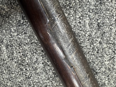 Lot 1189 - OTTOMAN MATCHLOCK RIFLE