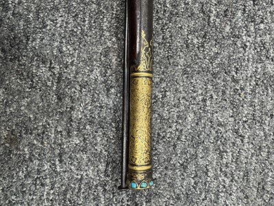 Lot 1189 - OTTOMAN MATCHLOCK RIFLE