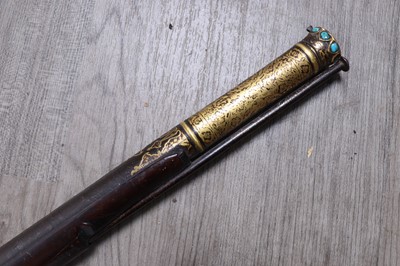 Lot 1189 - OTTOMAN MATCHLOCK RIFLE