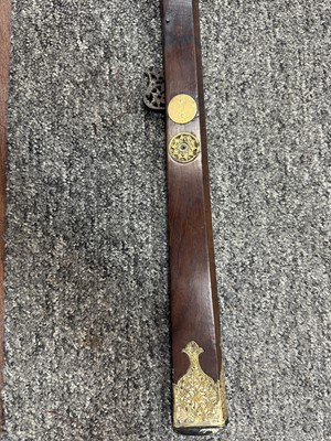 Lot 1189 - OTTOMAN MATCHLOCK RIFLE