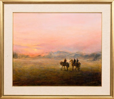 Lot 808 - JUNE BRILLY (AMERICAN b. 1956)