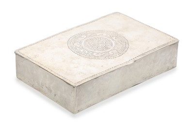 Lot 793 - MIDDLE EASTERN WHITE METAL BOX