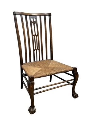 Lot 346 - ELM BEDROOM CHAIR