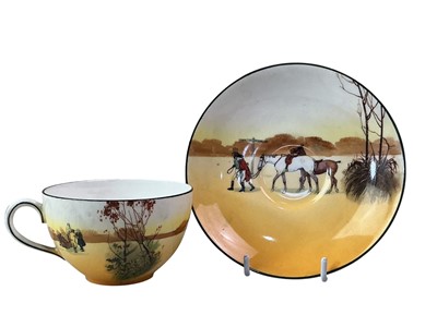 Lot 347 - ROYAL DOULTON PART TEA SERVICE