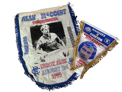 Lot 371 - GROUP OF RANGERS F.C. PENNANTS