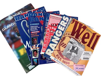 Lot 376 - GROUP OF RANGERS F.C. PROGRAMMES
