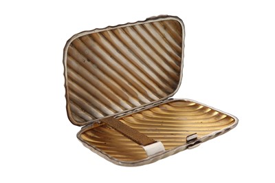 Lot 38 - LATE VICTORIAN SILVER CIGARETTE CASE