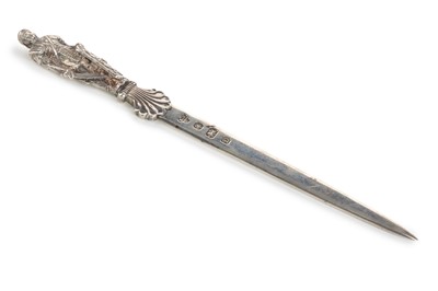 Lot 50 - ELIZABETH II SILVER PAPER KNIFE