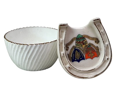 Lot 247 - COLLECTION OF CRESTED CHINA