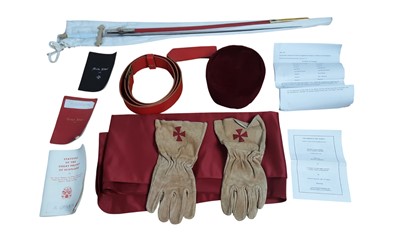 Lot 375 - GROUP OF MASONIC ITEMS