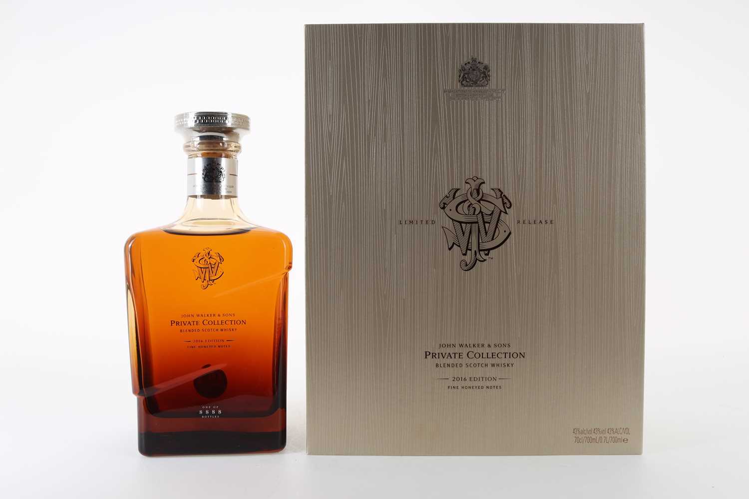 Lot 22 - JOHNNIE WALKER PRIVATE COLLECTION 2016 EDITION