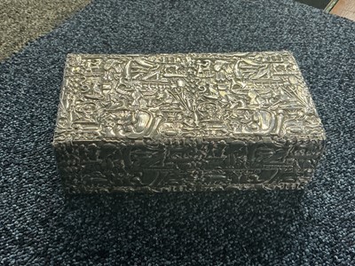 Lot 786 - INDIAN WHITE METAL BOX