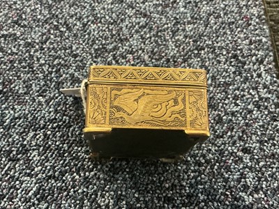Lot 812 - JAPANESE DAMASCENE BOX