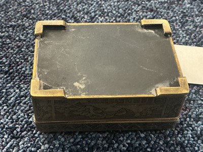 Lot 812 - JAPANESE DAMASCENE BOX