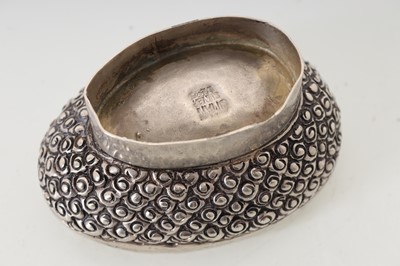 Lot 819 - NOVELTY OMANI SILVER BOX