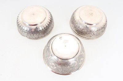 Lot 827 - GROUP OF IRANIAN SILVER
