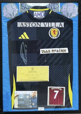 Lot 321 - SCOTLAND FOOTBALL JERSEY