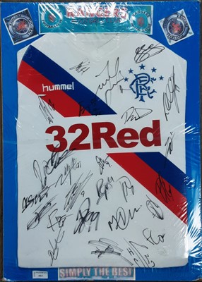 Lot 414 - RANGERS F.C. JERSEY