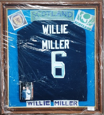 Lot 419 - SCOTLAND FOOTBALL JERSEY