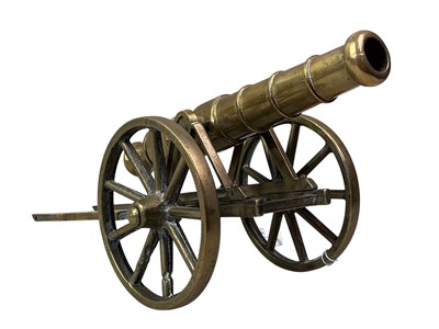 Lot 369 - TWO MODEL CANNONS