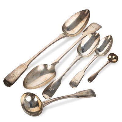 Lot 35 - COLLECTION OF SILVER FLATWARE