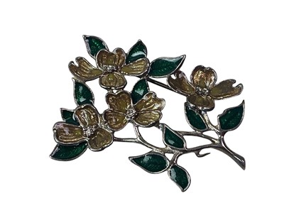 Lot 523 - COLLECTION OF VICTORIAN AND LATER BROOCHES AND OTHER JEWELLERY