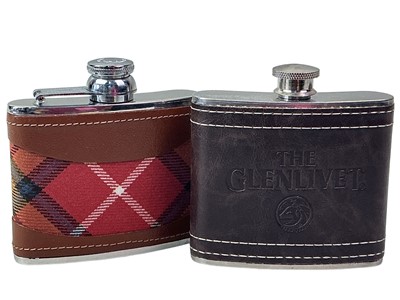 Lot 533 - COLLECTION OF FLASKS AND OTHER ACCESSORIES