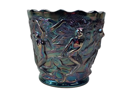 Lot 535 - FENTON CARNIVAL GLASS PLANTER