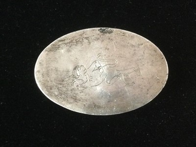 Lot 841 - GROUP OF ASIAN WHITE METAL WARES