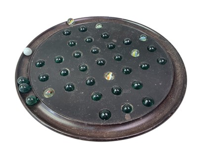 Lot 549 - VINTAGE SOLITAIRE BOARD