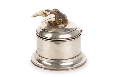 Lot 1 - EDWARDIAN SILVER LIDDED BOX