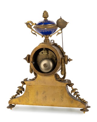 Lot 1019 - FRENCH LOUIS XVI STYLE MANTLE CLOCK
