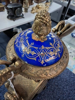 Lot 1019 - FRENCH LOUIS XVI STYLE MANTLE CLOCK