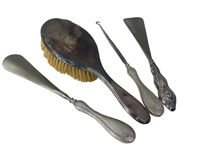 Lot 567 - COLLECTION OF SILVER AND PLATED WARE