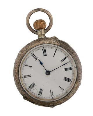Lot 833 - GEORGE III SILVER POCKET WATCH