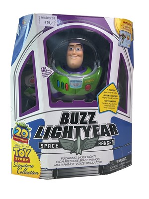 Lot 479 - BUZZ LIGHTYEAR 20TH ANNIVERSARY TOY