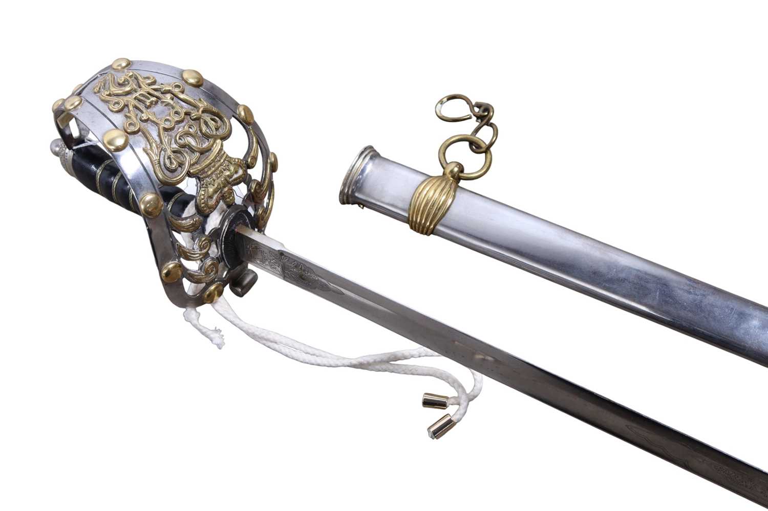 Lot 1177 - HOUSEHOLD CALVERY REPLICA SWORD