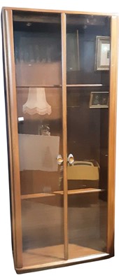 Lot 580 - ERCOL DISPLAY CABINET