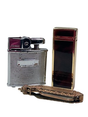 Lot 581 - PAIR OF VICTORIAN LORGNETTES AND TWO LIGHTERS